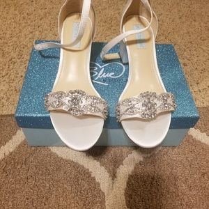 Betsy Johnson bridal shoes
